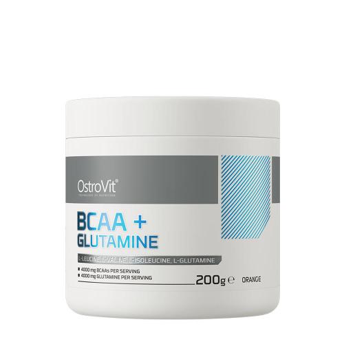 OstroVit BCAA + Glutammina - BCAA + Glutamine (200 g, Arancia)