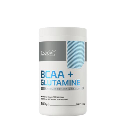 OstroVit BCAA + Glutammina - BCAA + Glutamine (500 g, Naturale)