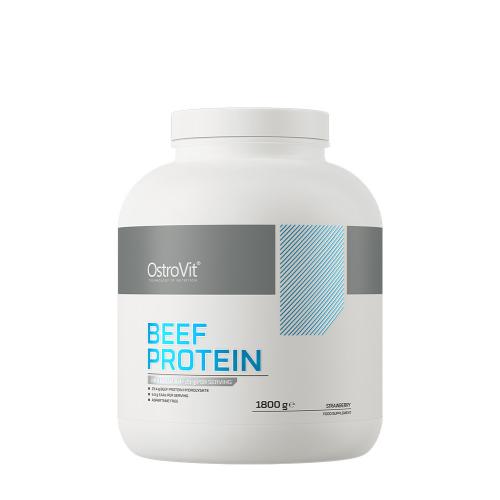 OstroVit Proteine del manzo - Beef Protein (1800 g, Fragola)