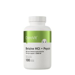   OstroVit Betaina HCL + Pepsina - Betaine HCL + Pepsin (100 Capsule)