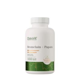   OstroVit Bromelina + papaina 100% vegetale - Bromelain + Papain 100% Vege (100 Capsule)