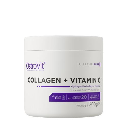 OstroVit Collagene + Vitamina C - Collagen + Vitamin C (200 g, Naturale)