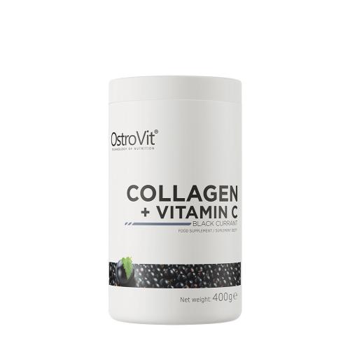 OstroVit Collagene + Vitamina C - Collagen + Vitamin C (400 g, Ribes Nero)