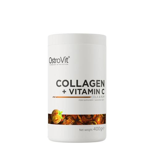 OstroVit Collagene + Vitamina C - Collagen + Vitamin C (400 g, Cola & Rum)