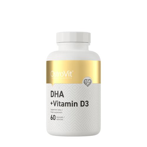 OstroVit DHA + VITAMINA D3 - DHA + VITAMIN D3 (60 Capsule)