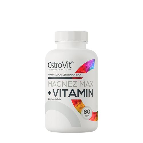 OstroVit Magnez MAX + Vitamina - Magnez MAX + Vitamin (60 Compressa)