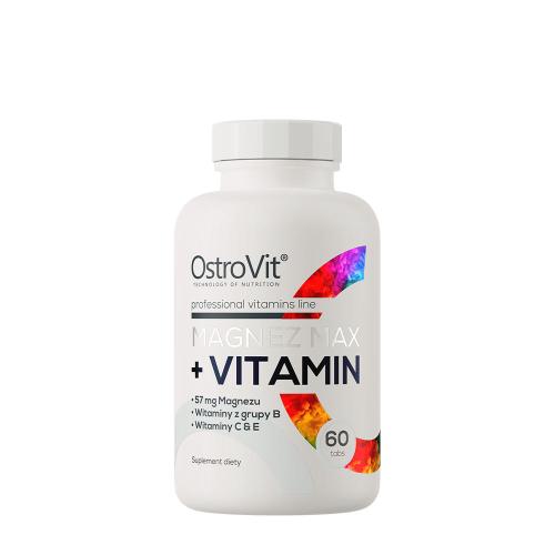 OstroVit Magnez MAX + Vitamina - Magnez MAX + Vitamin (60 Compressa)