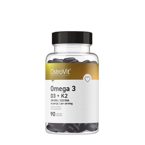 OstroVit Omega 3 D3 + K2 - Omega 3 D3 + K2 (90 Capsule)