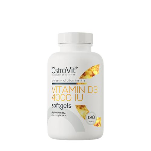 OstroVit Vitamina D3 4000 UI - Vitamin D3 4000 IU (120 Capsule)