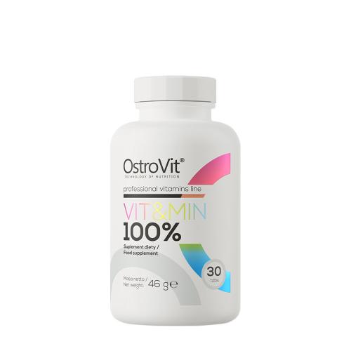 OstroVit 100% VITAMINA - 100% VIT&MIN (30 Compressa)