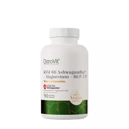   OstroVit KSM-66 Ashwagandha® + Magnesium + B6 P-5-P (90 Capsule veg)