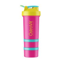 OstroVit Shaker Premium  (450 ml, giallo-rosa)