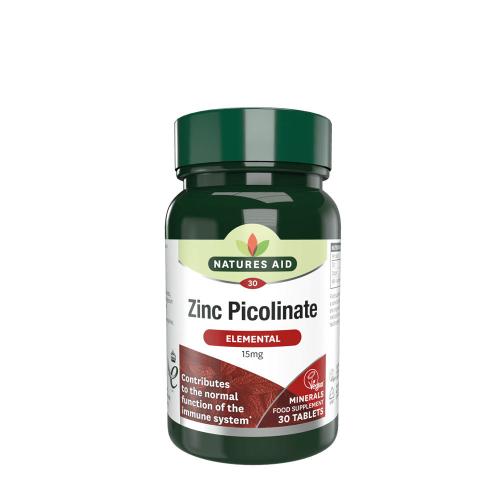 Natures Aid Zinc Picolinate 15 mg (30 Compressa)