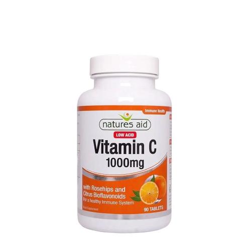 Natures Aid Vitamin C 1000 mg - Low Acid (90 Compressa)