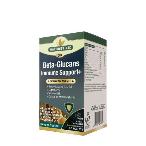 Natures Aid Beta-Glucans Immune Support+ (30 Compressa)