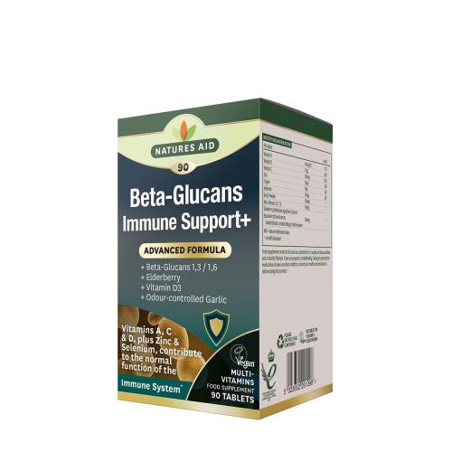 Natures Aid Beta-Glucans Immune Support+ (90 Compressa)