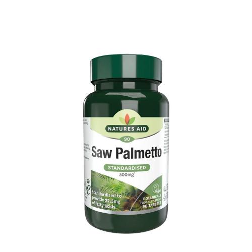 Natures Aid Saw Palmetto Standardised 500 mg (90 Compressa)