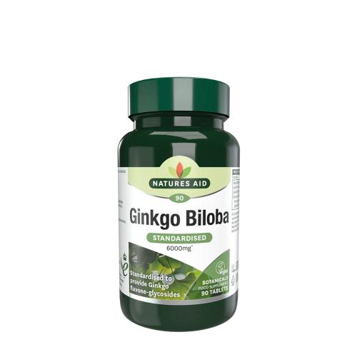 Natures Aid Ginkgo Biloba Standardised 120 mg (90 Compressa)
