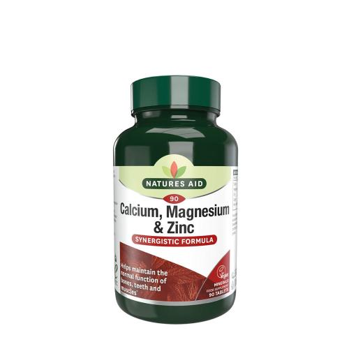 Natures Aid Calcium, Magnesium + Zinc (90 Compressa)