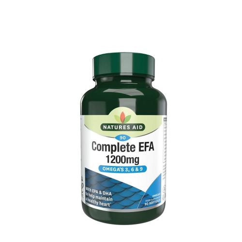 Natures Aid Complete EFA 1200 mg (Omega 3, 6 + 9) (90 Capsule morbida)