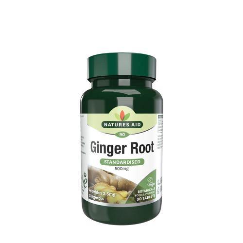 Natures Aid Ginger Root Standardised 500 mg (90 Compressa)