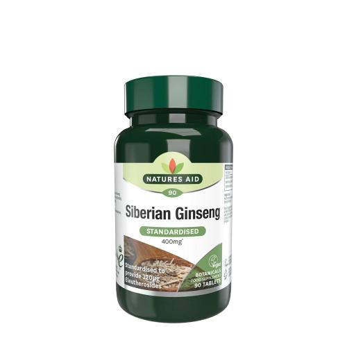 Natures Aid Siberian Ginseng Standardised 400 mg (90 Compressa)