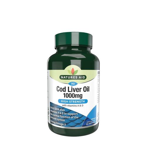 Natures Aid Cod Liver Oil 1000 mg (90 Capsule morbida)