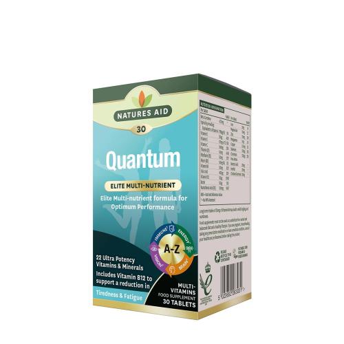 Natures Aid Quantum Multi-Vitamins & Minerals (30 Compressa)