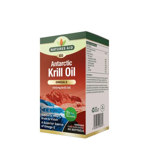 Natures Aid Antarctic Krill Oil 500 mg (60 Capsule morbida)