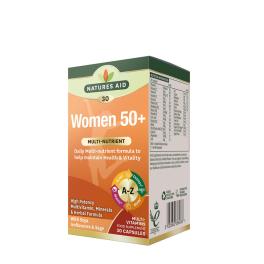   Natures Aid Women's 50+ Multi-Vitamins & Minerals (30 Capsule)