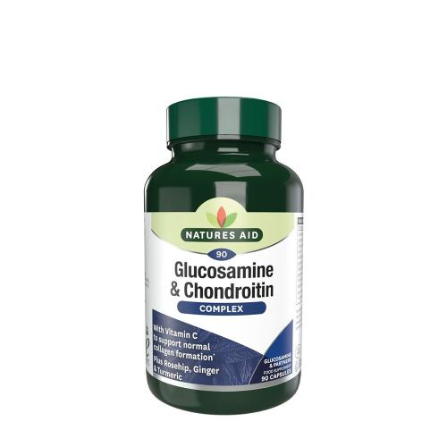 Natures Aid Complesso di glucosamina e condroitina - Glucosamine & Chondroitin Complex (90 Capsule)