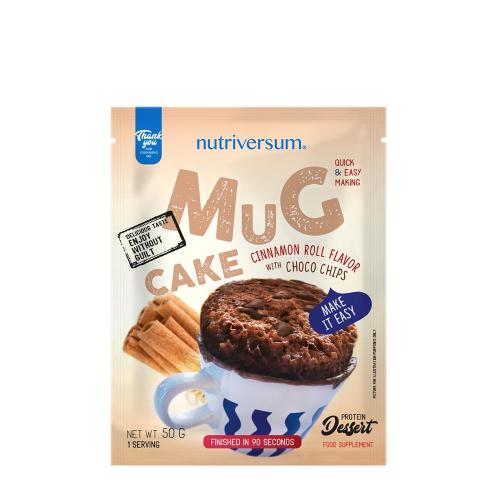 Nutriversum Mug Cake - DESSERT (50 g, Girella alla Cannella)