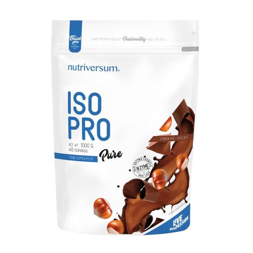 Nutriversum ISO PRO - PURE  (1000 g, Cioccolato & Arachidi)