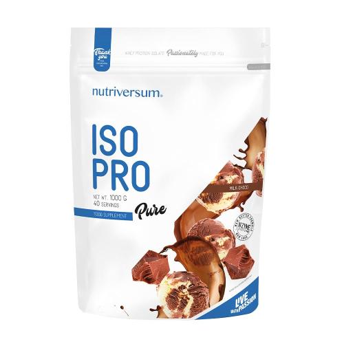 Nutriversum ISO PRO - PURE  (1000 g, Cioccolato al Latte)
