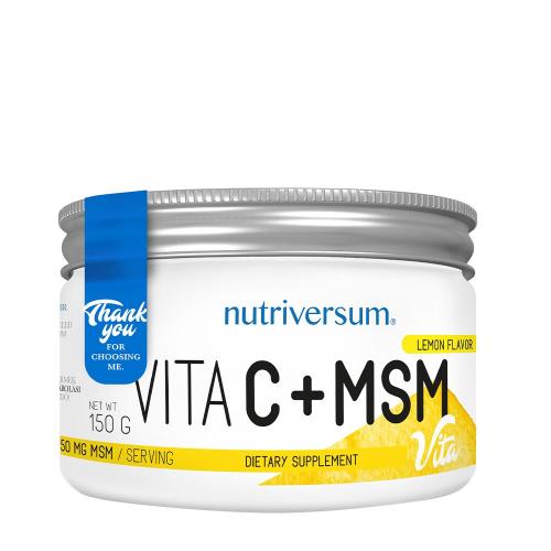 Nutriversum C+MSM - VITA (150 g, Limone)
