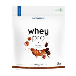Nutriversum Whey PRO - PURE (1000 g, Cioccolato & Arachidi)