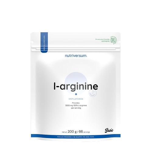 Nutriversum L-Arginine (200 g, Non Aromatizzato)