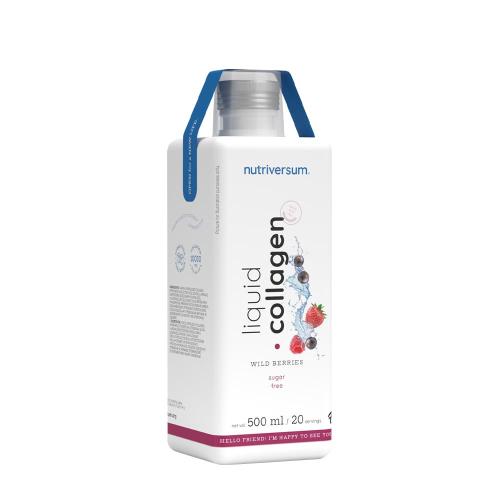 Nutriversum Liquid Collagen 10.000 Mg Sugar Free  (500 ml, Frutti di Bosco)