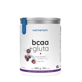 Nutriversum BCAA + GLUTA  (360 g, Uva Blu)
