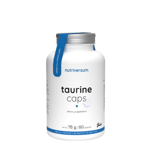 Nutriversum Taurine Caps - BASIC (60 Capsule, Non Aromatizzato)