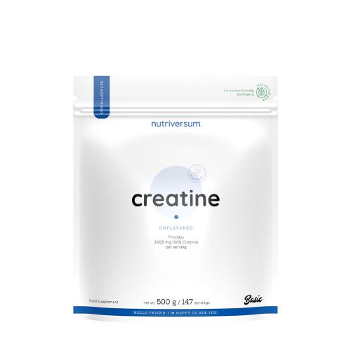 Nutriversum Creatine - BASIC (500 g, Non Aromatizzato)