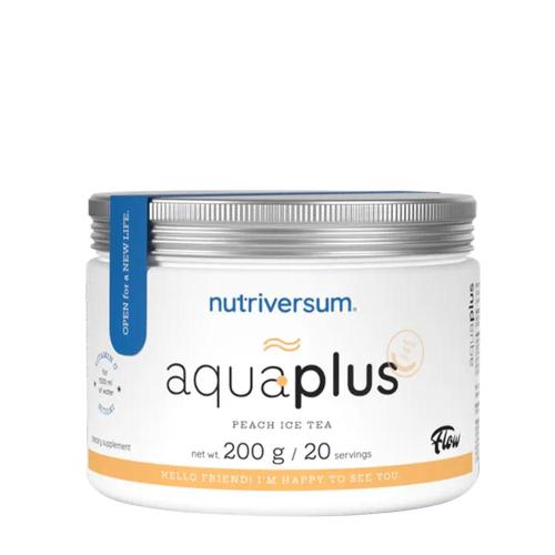 Nutriversum Aqua Plus - FLOW (200 g, Tè Freddo alla Pesca)
