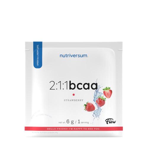 Nutriversum 2:1:1 BCAA - FLOW (1 Dose, Fragola)