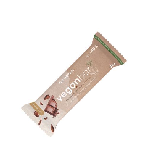 Nutriversum Vegan Protein Bar (48 g, Cioccolato Doppio)