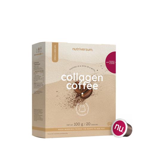 Nutriversum Caffè al collagene - Collagen Coffee (100 g, Biscotto al Cioccolato e Crema )