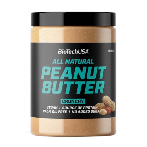 BioTechUSA Peanut Butter (1000 g, Crunchy)