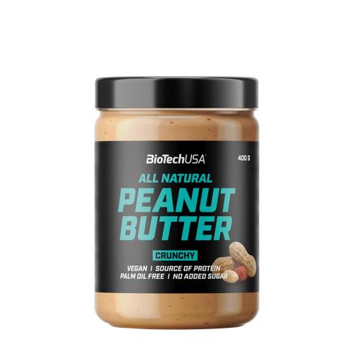 BioTechUSA Peanut Butter (400 g, Croccante)