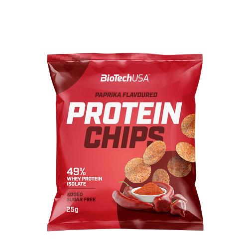 BioTechUSA Protein Chips - Paprika Flavoured (25 g)