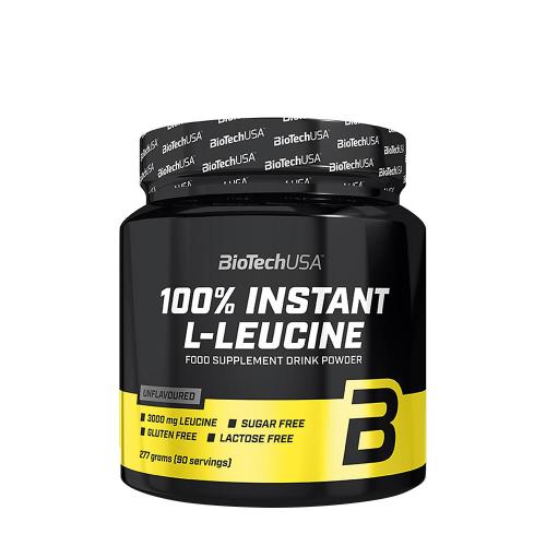 BioTechUSA 100% Instant L-Leucine (277 g, Unflavored)
