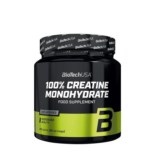 BioTechUSA 100% Micronized Creatine Monohydrate (300 g, Non Aromatizzato)